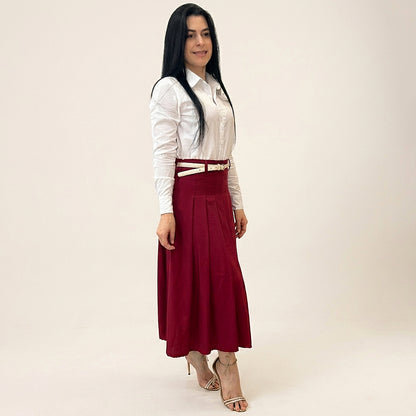 Camisa Social Feminina 100% Algodão Estilo Elegante - Crystal Modas