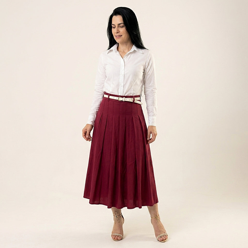 Camisa Social Feminina 100% Algodão Estilo Elegante - Crystal Modas