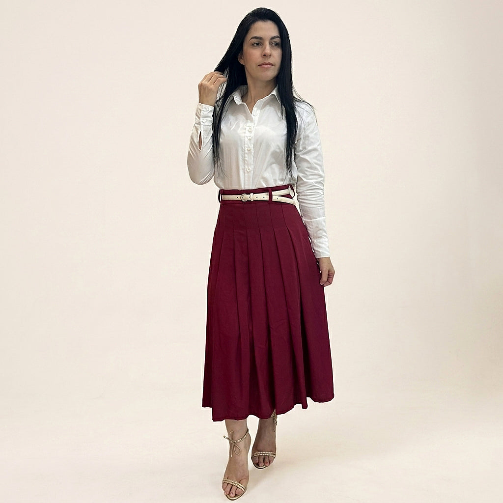 Camisa Social Feminina 100% Algodão Estilo Elegante - Crystal Modas
